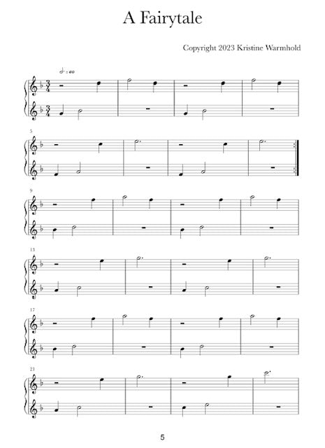 The Little Book for Tiny Harp - Kristine Warmhold