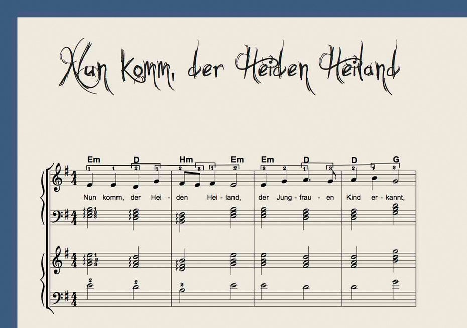 O Heiland, reiß die Himmel auf - Stefanie Bieber