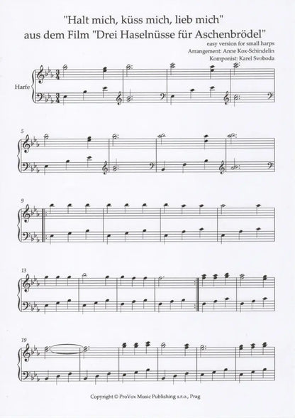 Drei Haselnüsse für Aschenbrödel - arr. Anne Kox-Schindelin
