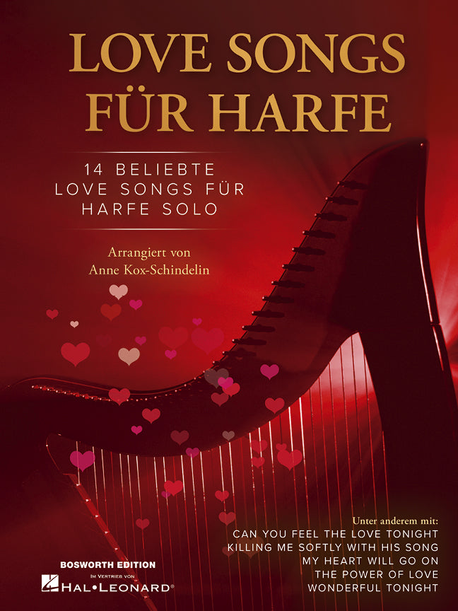 Love Songs für Harfe - arr. Anne Kox-Schindelin
