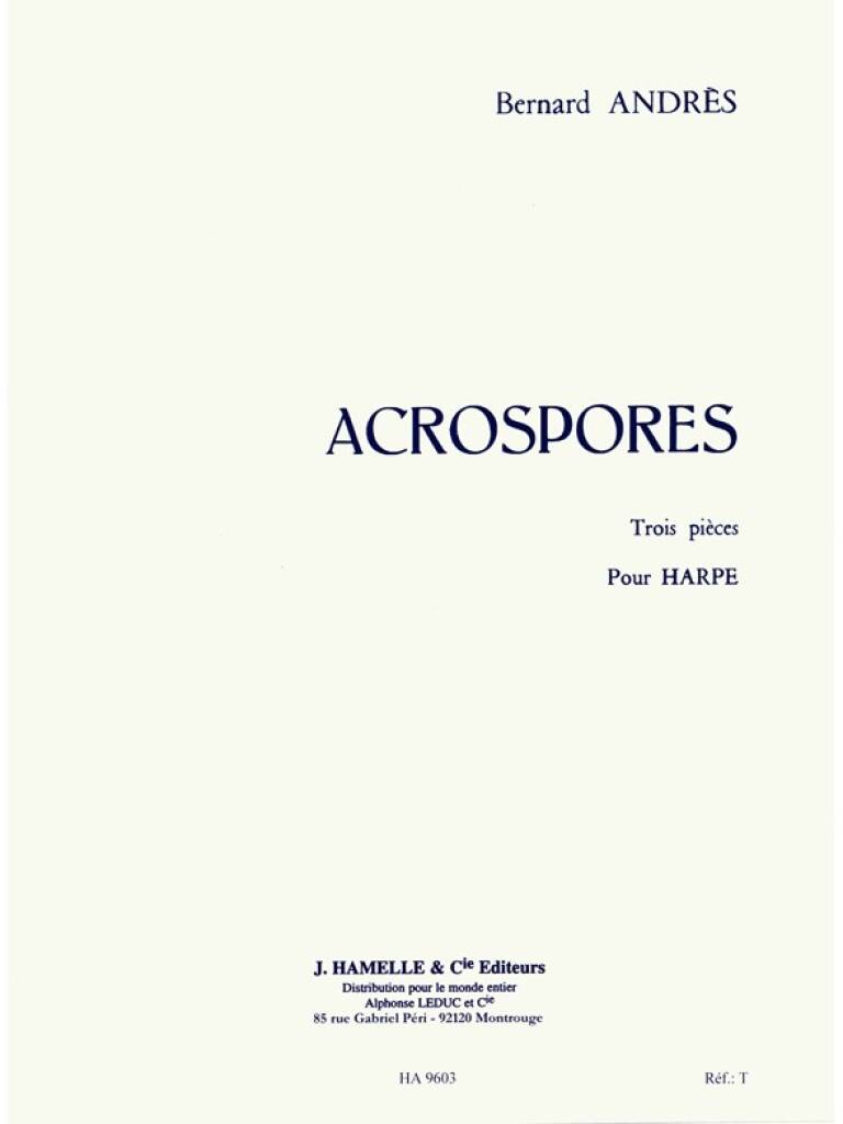 Acrospores - Harfe Solo - Bernard Andrès