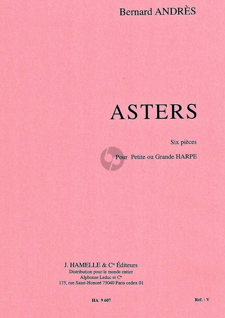 Asters - Harfe Solo - Bernard Andrès