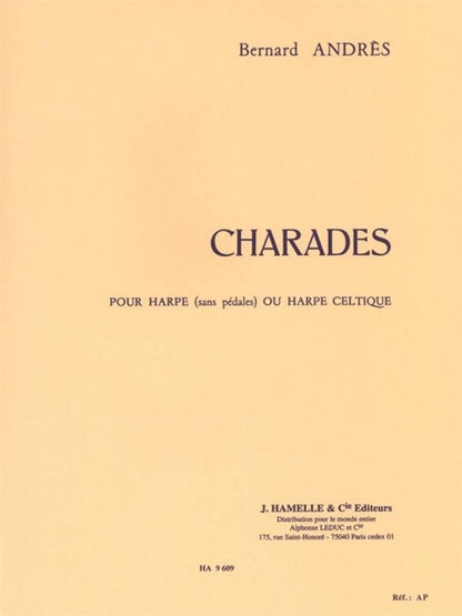 Charades - Keltische Harfe - Bernard Andrès