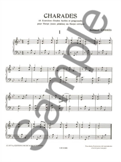 Charades - Keltische Harfe - Bernard Andrès