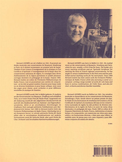 Contes Vagues pour Harpe - Bernard Andrès