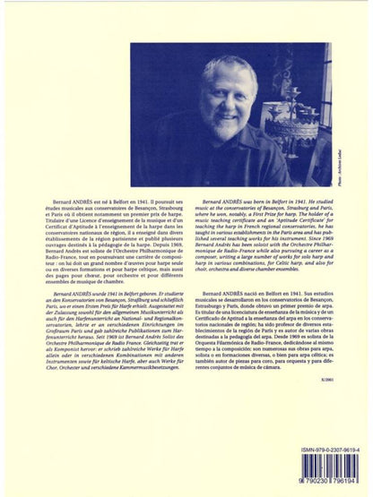 Marelles - 1er Cahier: Harfe Solo - Bernard Andrès