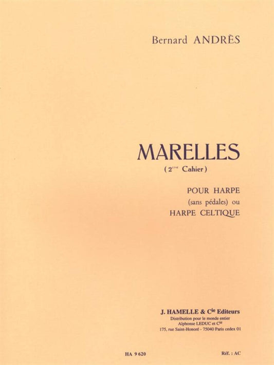 Marelles - 2er Cahier: Harfe Solo - Bernard Andrès