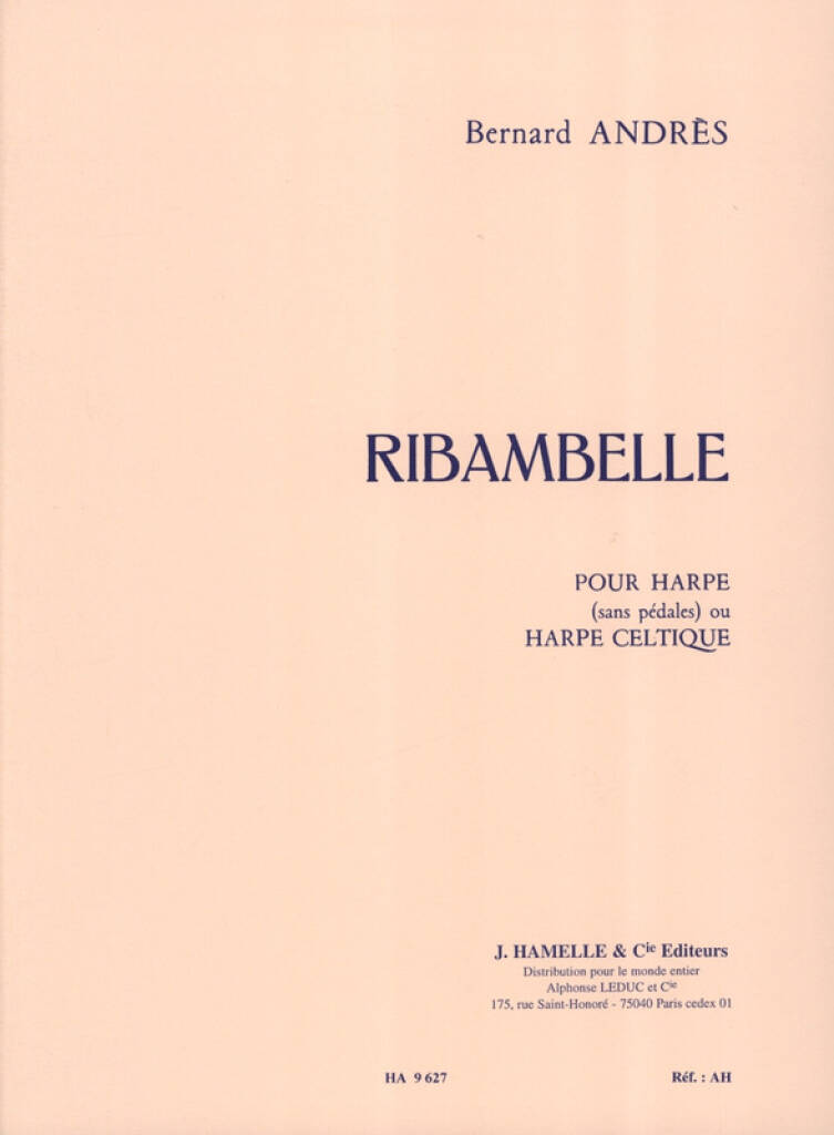 Ribambelle - Harfe Solo - Bernard Andrès