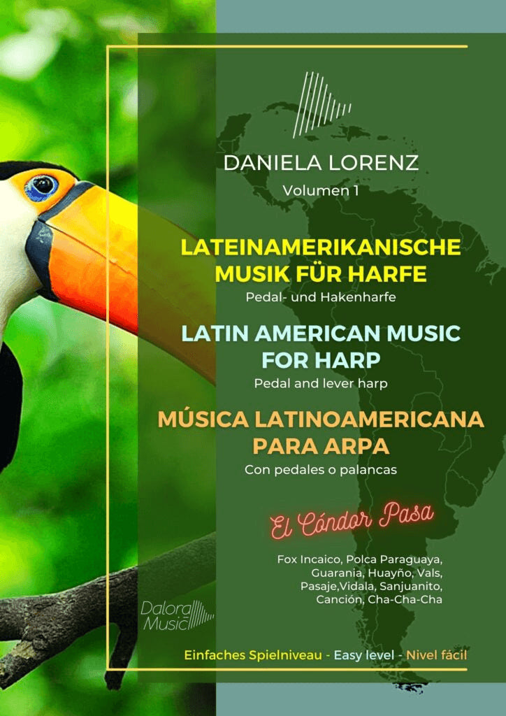 Lateinamerikanische Musik für Harfe Vol. 1 - Daniela Lorenz