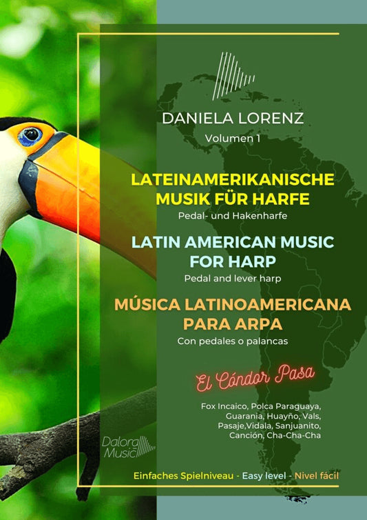 Lateinamerikanische Musik für Harfe Vol. 1 - Daniela Lorenz