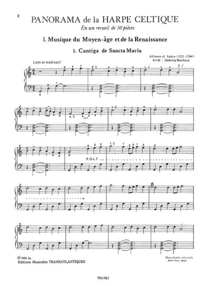 Panorama De La Harpe Celtique Volume 1 - Dominig Bouchaud