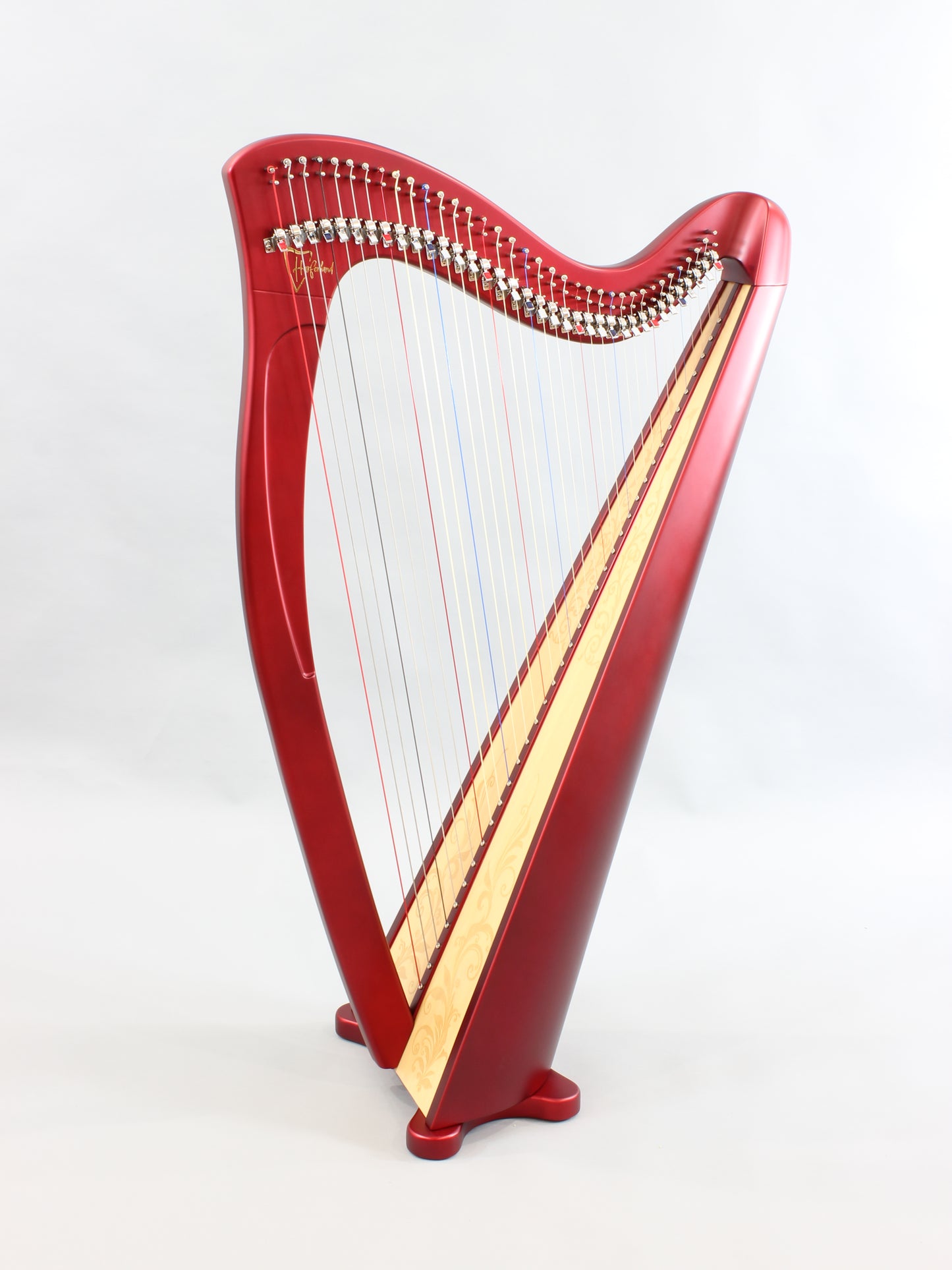 Hakenharfe_Mailin_Metallic_Rot