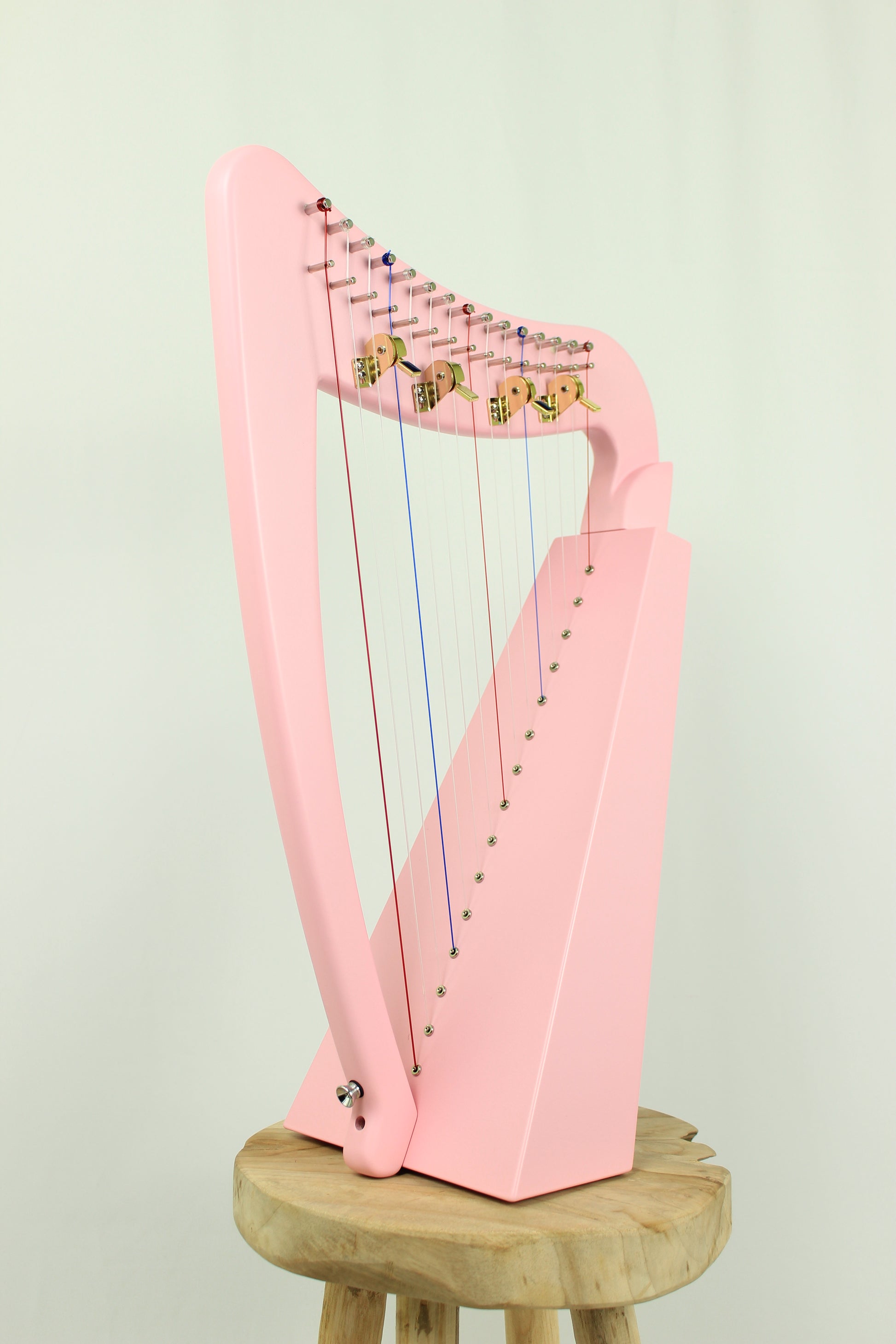 Hakenharfe Wotan Mignon Pink, Gesamtansicht