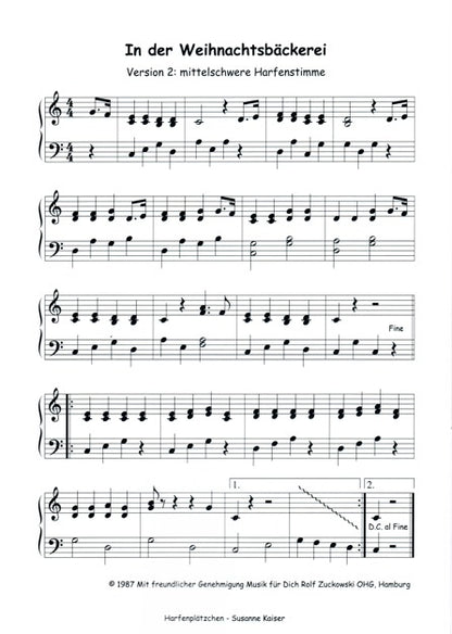 Harfenplätzchen - Susanne Kaiser