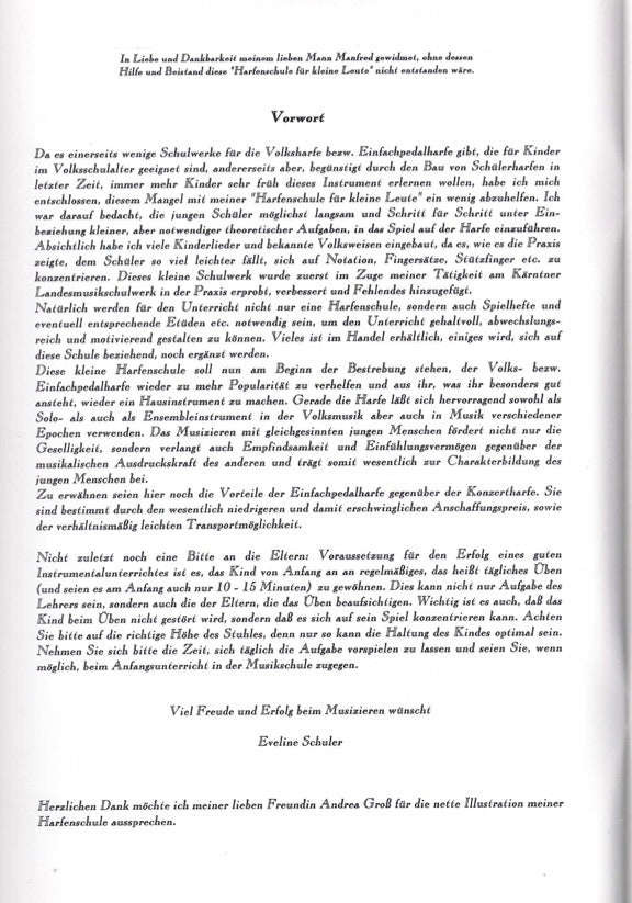 Harfenschule 1 - Eveline Schuler
