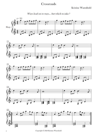Pieces for Small Harp Vol. 5 - Kristine Warmhold