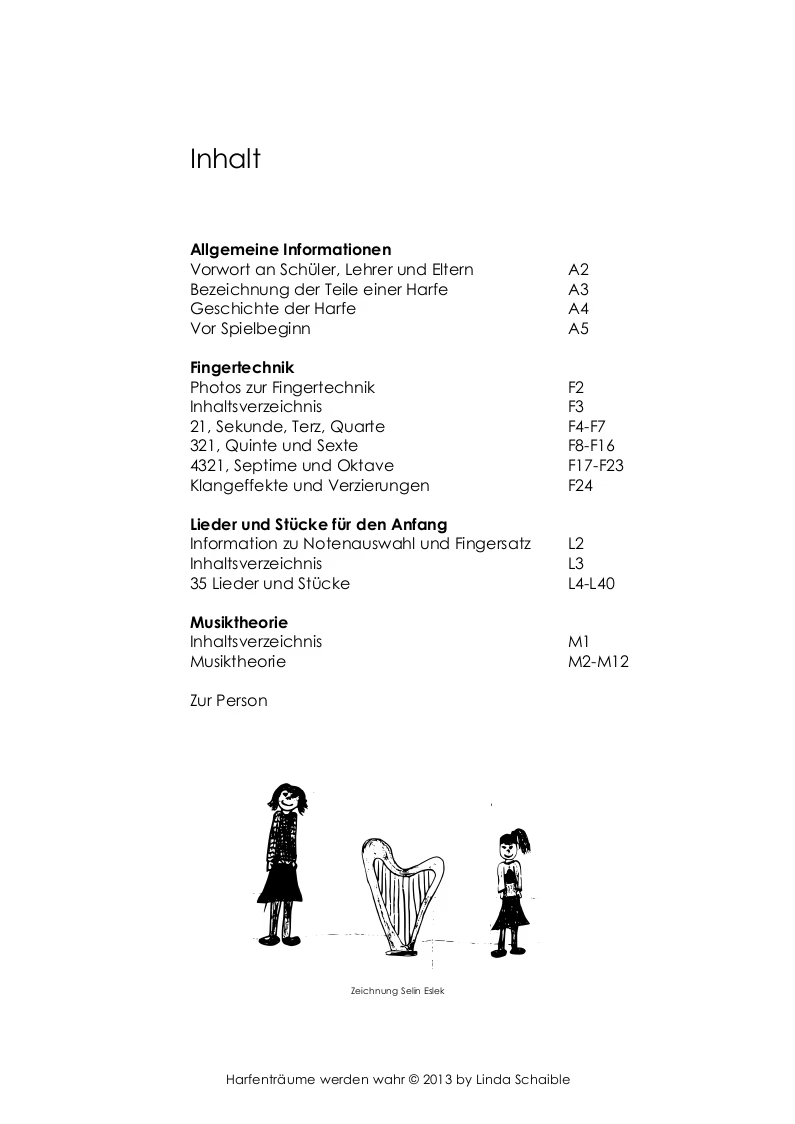 Harfenträume werden wahr (Harfenschule) - Linda Schaible