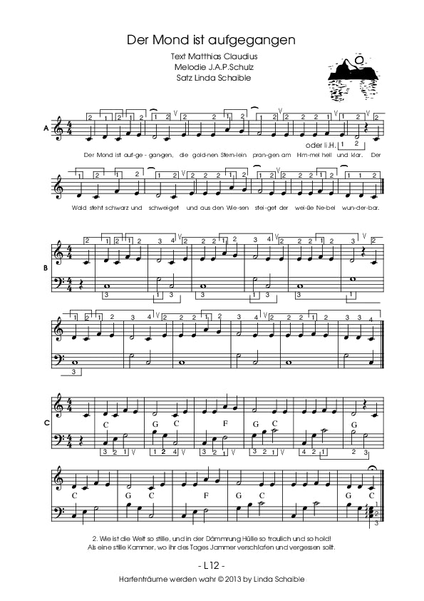 Harfenträume werden wahr (Lieder und Stücke) - Linda Schaible