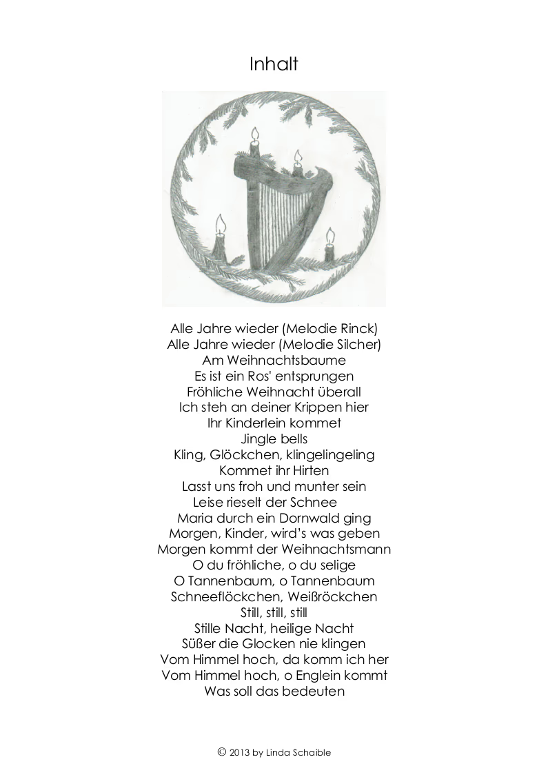 Harfenträume werden wahr (Weihnachtslieder) - Linda Schaible