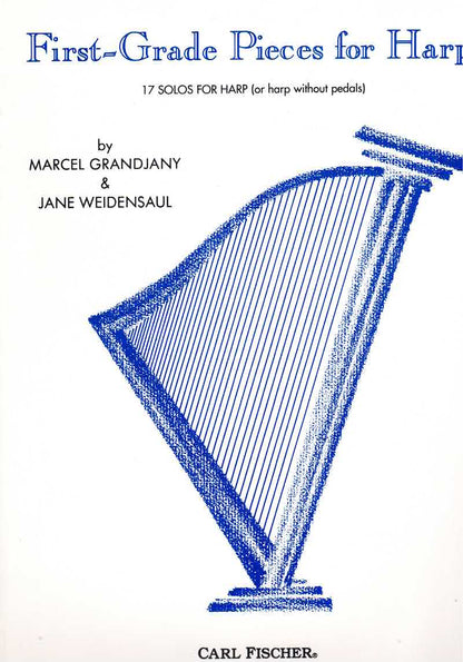 First-Grade Pieces for Harp - M. Grandjany, J. Weidensaul