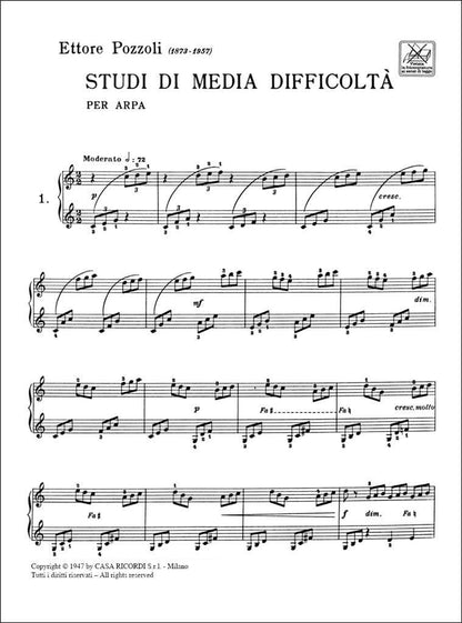 Studi Di Media Difficoltà Per Arpa - Pozzoli
