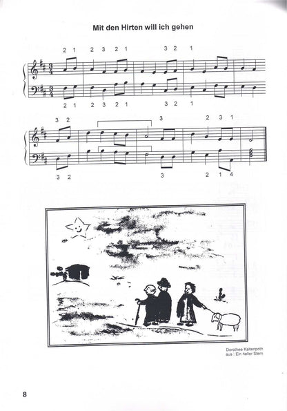 Weihnachtslieder für Harfe Band 1 - Roland Voit