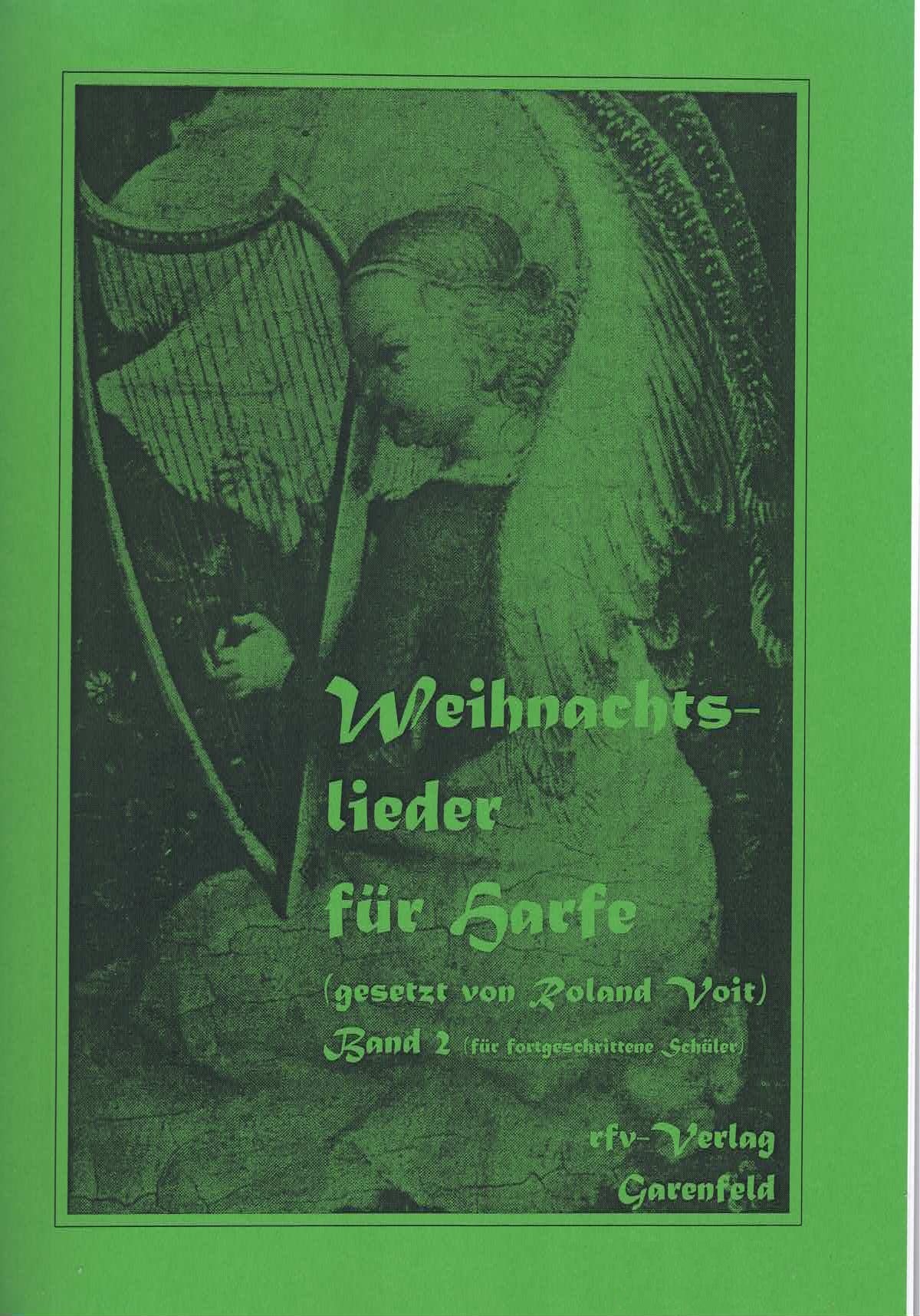 Roland-Voit-Weihnachtlieder-fuer-Harfe-Band2-Deckblatt