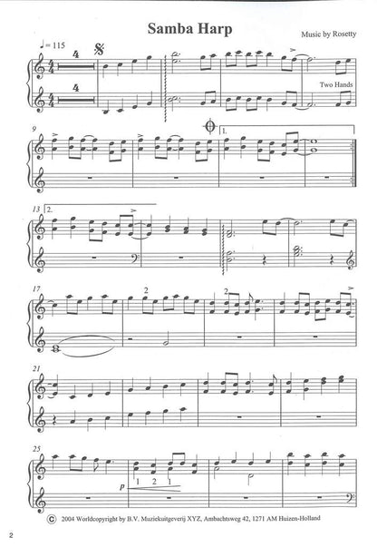 Harping Together - Rosetty