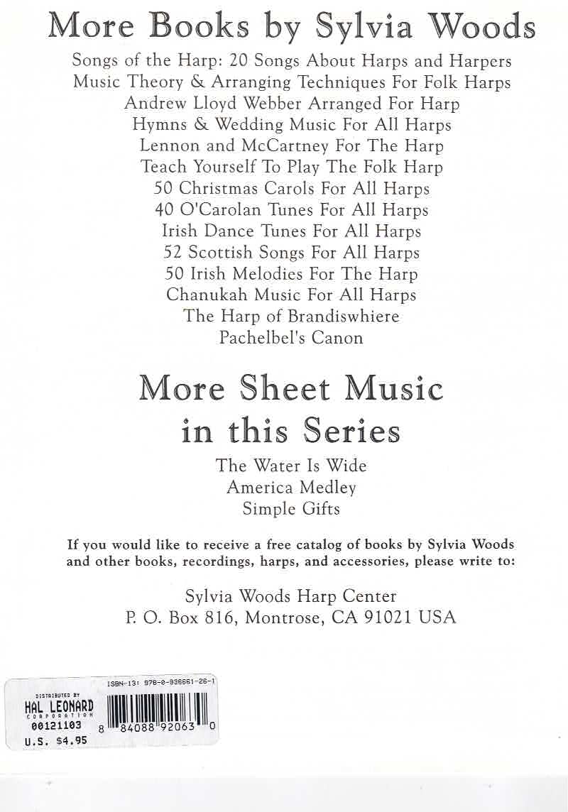 Spiritual Medley Harp Solo: Motherless Child & Wayfaring Stranger - arr. Sylvia Woods