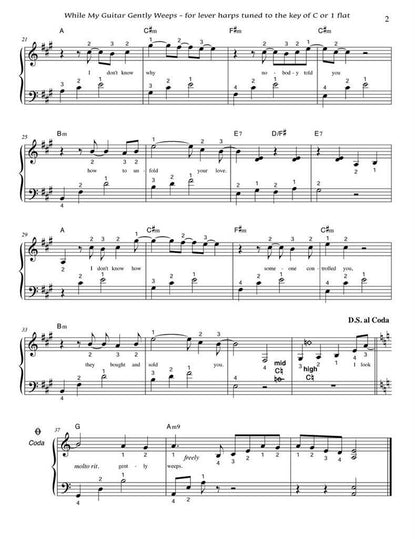 While my Guitar Gently Weeps - George Harrison, arr. Sylvia Woods