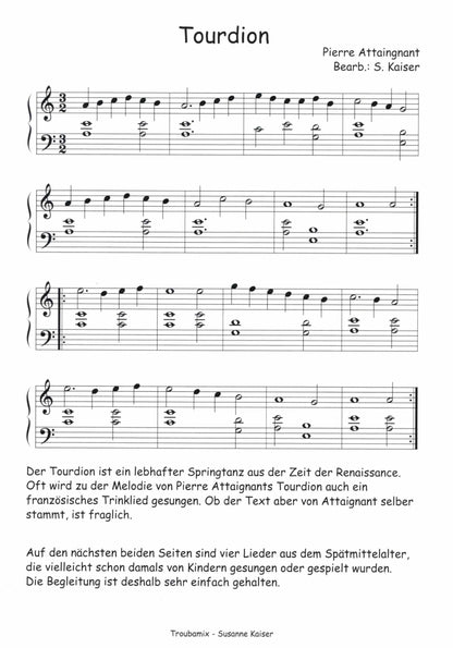 Troubamix - Alte Musik für Harfe - Susanne Kaiser